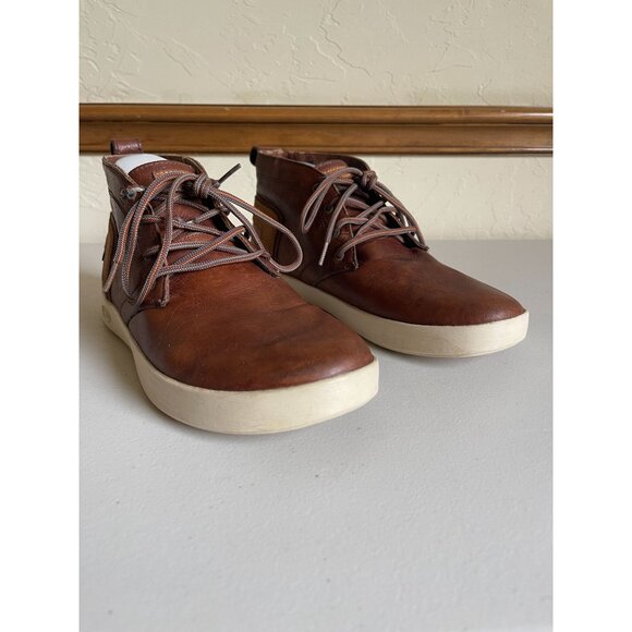 Chaco Men's Davis Mid Leather Boot Lace Up Round Toe US 10 - Picture 4 of 11